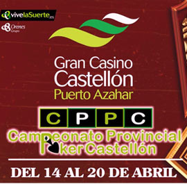 El CPPC Referente del poker nacional para Semana Santa en el Gran Casino Castellón