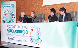 Inauguración de la X Jornada del Agua. Agua y Energía