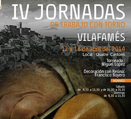 IV Jornadas de Trabajo con Torno en Vilafamés