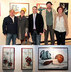 Exposición de pintura de José Andrés Hernández en Benicàssim