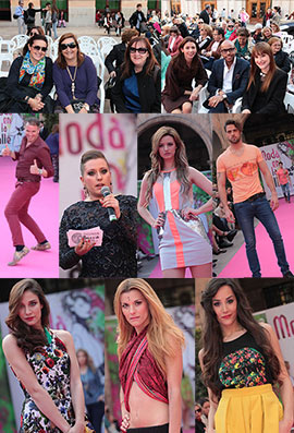 Imágenes del ambiente de la XXII Moda en la Calle 2014
