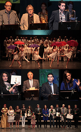 Gala dia del llibre i proclamació premis ciutat de Castelló 2014