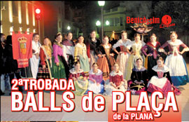 Benicàssim celebra este sábado 26 de abril la Segona Trobada de Balls de Plaça de la Plana