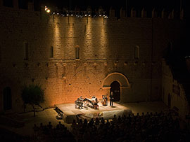 Conciertos en el Castillo de Peñíscola los días 26 y 28  de abril