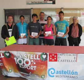 Enrique Paya y Carla Pons campeones del Torneo Marca Jóvenes Promesas en el Club de Tenis Castellón