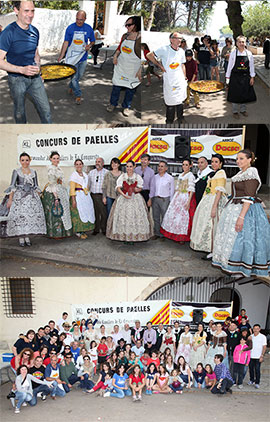 Concurso de paellas organizado por la Germandat del Cavallers de la Conquesta