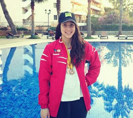 Sandra Pallarés convocada para los Juegos Olímpicos de la Juventud