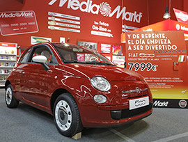 Media Markt pone en marcha en Castellón una promoción excepcional del Fiat 500 con la colaboración de Comauto