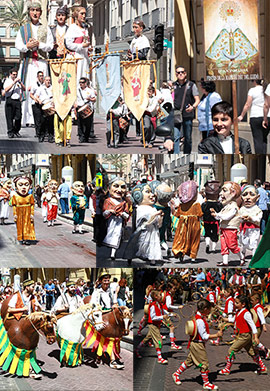 El Pregonet, cabalgata anunciadora de la fiesta principal de la Patrona de Castellón