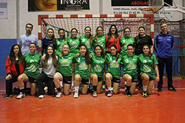 El juvenil femenino del Castellón-Almassora disputa el Campeonato de España de balonmano