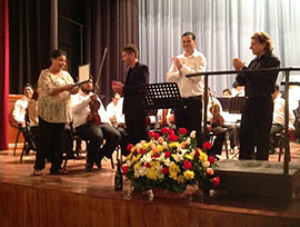 Estreno de la pieza musical 