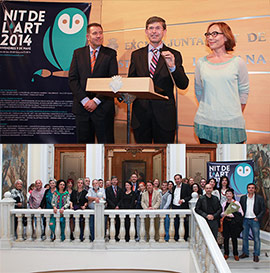 Presentación de la 'Nit  de l'Art' de Castellón