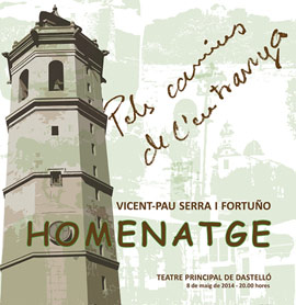 Homenatge a Vicent-Pau Serra i Fortuño. Teatre Principal, l'Enfilat