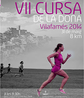 Vilafamés celebra el 31 de mayo la VII edición de la Cursa de la Dona