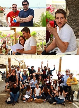 Taller de interpretación por Alberto Ammann en el Hotel Voramar