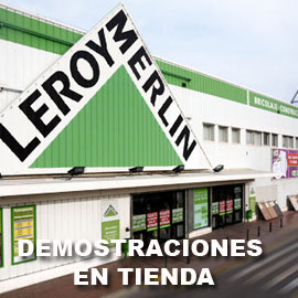 Este viernes y sábado demostraciones en tienda de Leroy Merlin Castellón.
