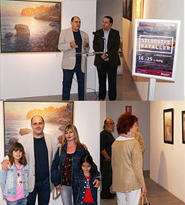 Inauguración de la exposición de Silvestre Bataller, El Paisaje recobrado