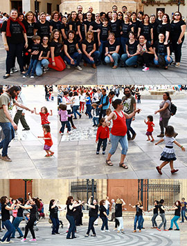 Dansada participativa del Ball Perdut en Castellón