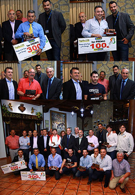 Premios del XIV mesón de la tapa y cerveza Enrique Querol
