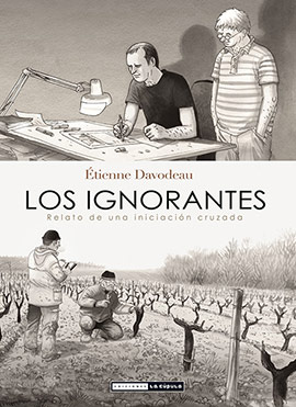 Vicente Flors explicará en Argot cómo se elabora el vino utilizando el cómic “Los ignorantes” de Étienne Davode