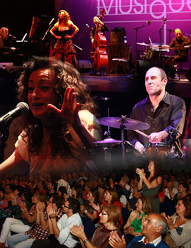 Gran éxito de Carmen París en el Teatre Municipal de Benicàssim