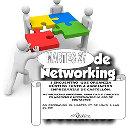 Networking informal en Rústico restaurante