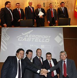 Presentación del proyecto de gestión del Aeropuerto de Castellón por Lavalin Aèroports