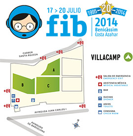 Nueva localización de Villacamp para el FIB 2014