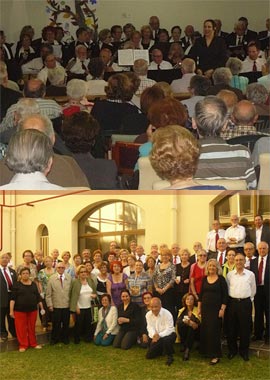 Fiesta de serenatas en Residencial Castellón con la coral CEAM