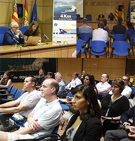 PortCastelló muestra sus infraestructoras a armadores de cruceros americanos que visitan la provincia