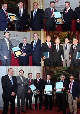 Premiados los médicos Antonio Palau, Ramón Jiménez y Ricardo Corella con el premio Dr Enrique Boldó