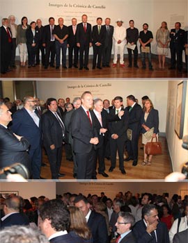 Inauguración de la exposición de las ilustraciones originales del libro 