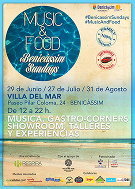 MUSIC&FOOD – Benicàssim Sundays!