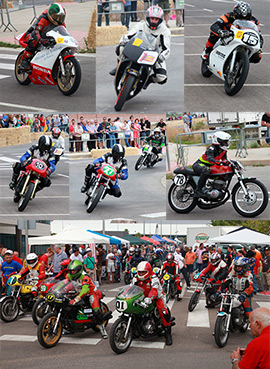 II prueba de exhibición de motos clásicas de competición de Castellón