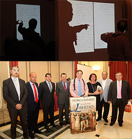 Presentación del libro La desventura de la libertad  de Pedro J. Ramírez en Castellón