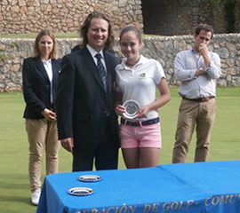 Patricia Martín, de Lledó International School, en la élite del golf