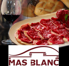 Jornadas de carne, aceite y vino de la tierra los sábados de junio en el restaurante Mas Blanc