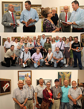 Inauguración de la exposición Artistas del Ateneu de Castelló