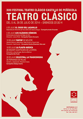 XVII Festival de Teatro Clásico de Peñíscola del 5 al 26 de julio