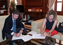 Convenio con la Asociación de Padres de Personas con Autismo
