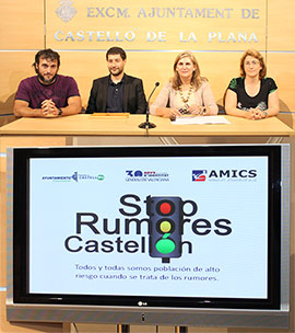 Presentación del proyecto 'Stop  Rumores Castellón'