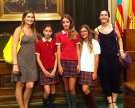 Tres alumnas de Lledó International School, premiadas por el Ayuntamiento de Castellón