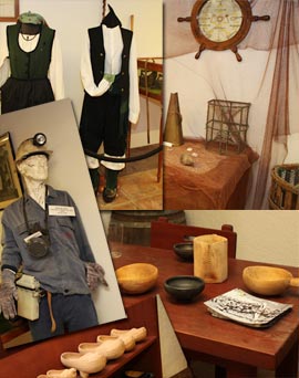 Exposición sobre Asturias en el museo de Etnología