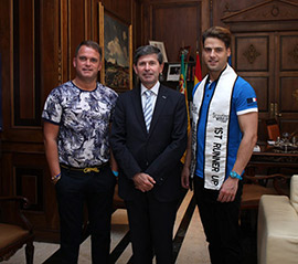 Jorge López, primer finalista del Certamen Mister Turismo Internacional