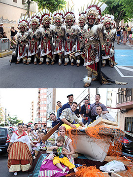 Cabalgata del Mar en el Grao de Castellón