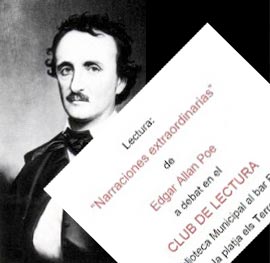 Edgar Allan Poe, protagonista del Club de Lectura del mes de junio