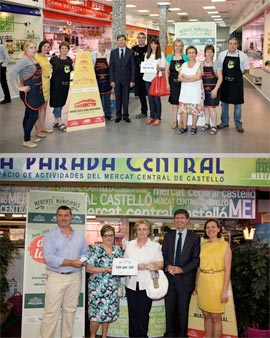 Los Mercados Municipales de Castellón entregan los VALE COMPRA a los ganadores de la campaña comercial