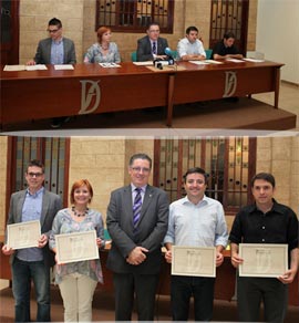 Acto de entrega de las Becas de la Fundación Dávalos Fletcher