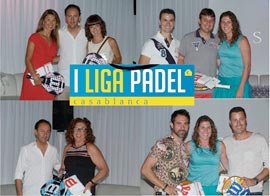 Entrega de Trofeos I Liga Padel Casablanca