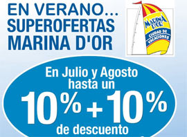 En verano, super ofertas Marina d´Or